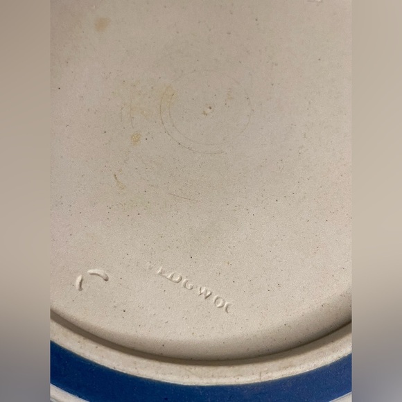 Wedgwood Etruria Blue Jasperware Butter/Sugar Sacrifice Figures (c.1910s) - Picture 12 of 16